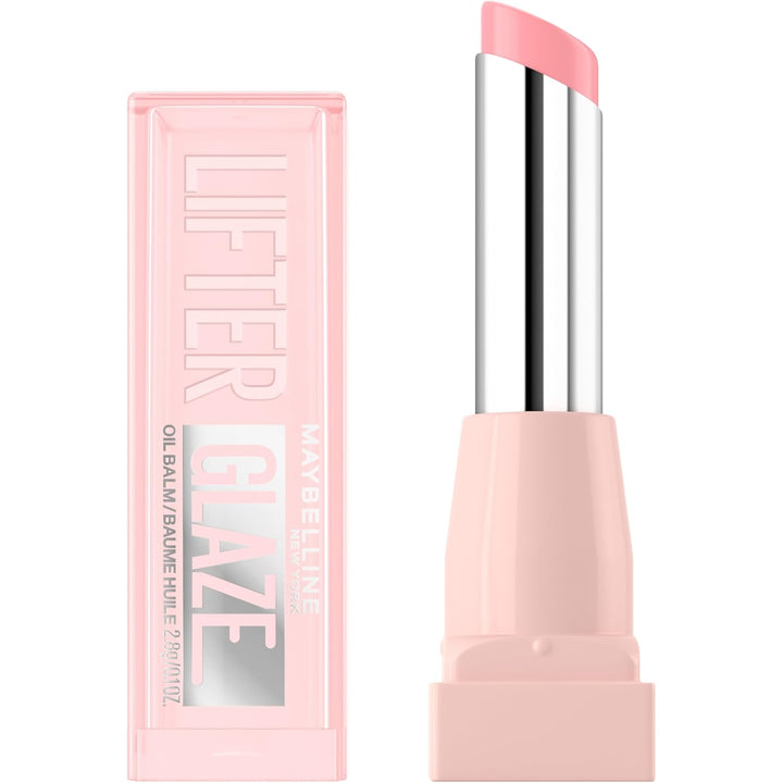 Lifter Glaze Oil Balm with Hyaluronic Acid and Hydrating Oil Blend, Lip Balm with 24Hrs of Smooth, Moisturizing Shine, Berry Haze (Sheer Cool Mauve)