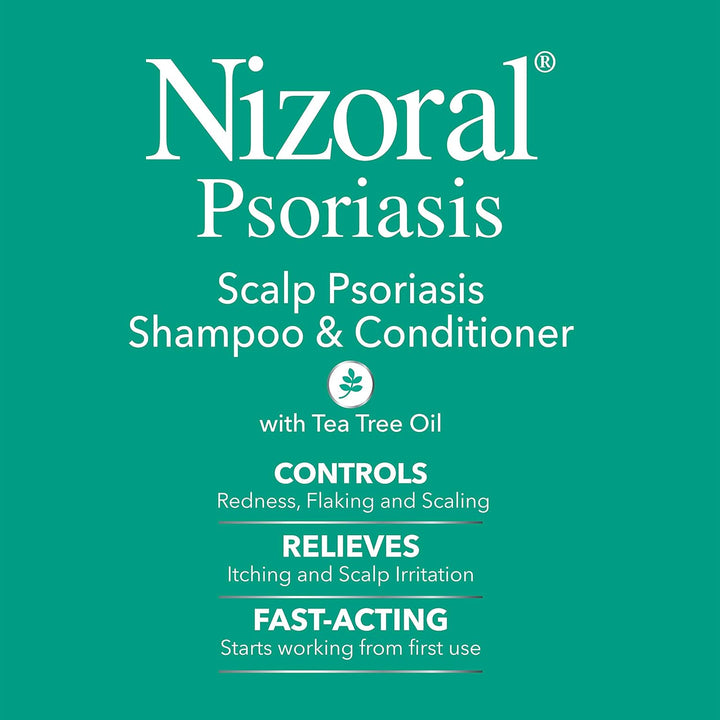 Psoriasis Shampoo & Conditioner - Effective Scalp Psoriasis Treatment, 11 Ounce