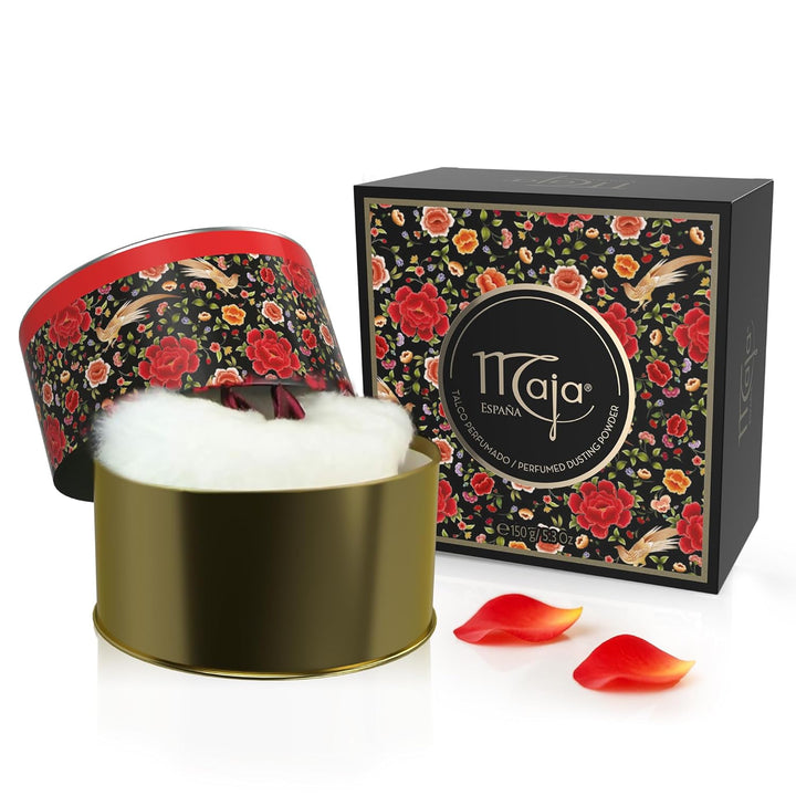 Perfumed Talcum Powder - Soothes, Softens, Relieves Itch, Keeps Skin Dry & Fresh, Smoothing Body Powder for Women, Fragrance Dusting Powder, Talc Powder, 5.3 Oz, 1 Box