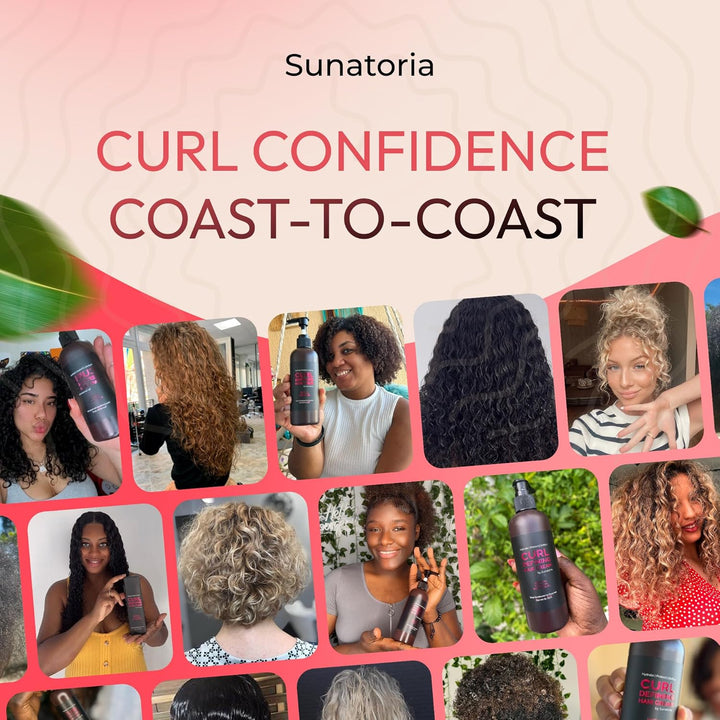 Curl Cream – Lightweight Leave-In Curl Defining Cream for Curly & Wavy Hair, Anti-Frizz Moisturizer and Curl Activator Texturizer with Macadamia and Argan Oil, 8.1 Fl Oz