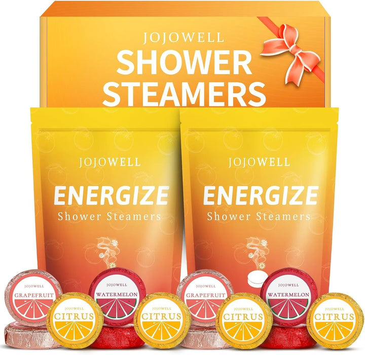 Shower Steamers Aromatherapy - 18 Pack Birthday Gifts for Women, Self Care, Christmas Gifts Stocking Stuffers for Adults, Women, Men, Mom, Teens, White Elephant, Relaxation Home SPA
