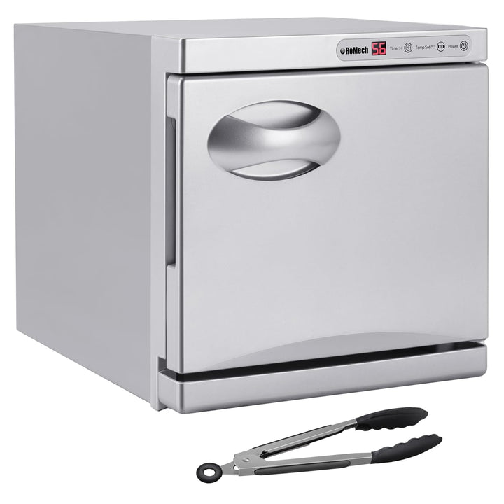 23L Hot Towel Warmer Cabinet, Professional Towel Heater with LED Temperature Display Setting, Extra Large Capacity Towel Warmers for Spa Massage Salon Home (White, 23L)