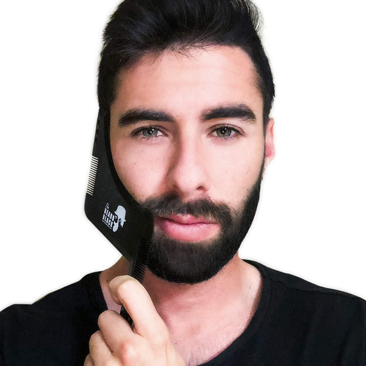 Beard Shaping & Styling Tool with Inbuilt Comb, Perfect for Line up & Edging, Use with Beard Trimmer or Razor
