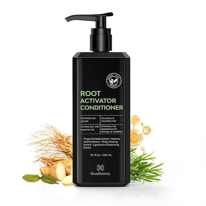 Root Activator Shampoo for Men: Hair Growth Shampoo for Hair Loss and Thinning Hair - 10.1 Fl Oz / 300 Ml