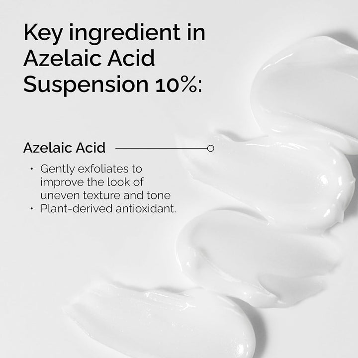 The Ordinary Azelaic Acid Suspension 10%, Formula for Uneven and Blemish-Prone Skin