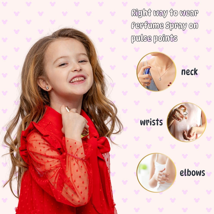 Minnie Mouse, , Fragrance, for Kids, Eau De Toilette, EDT, 3.4Oz, 100Ml, Perfume, Spray, Made in Spain, by Air Val International