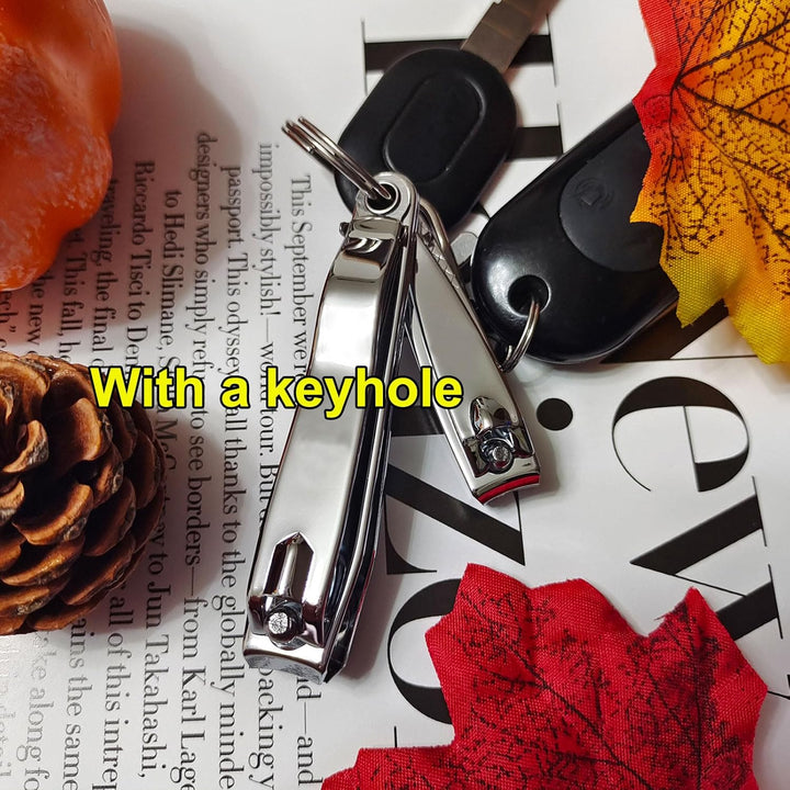 Nail Clippers Set, Ultra Sharp Stainless Steel Fingernail and Toenail Clipper Cutters,Travel Nail Kit for Men Women