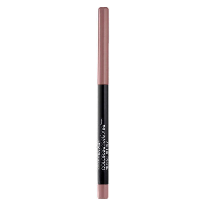 Color Sensational Shaping Lip Liner with Self-Sharpening Tip, Gone Griege, Nude, 1 Count