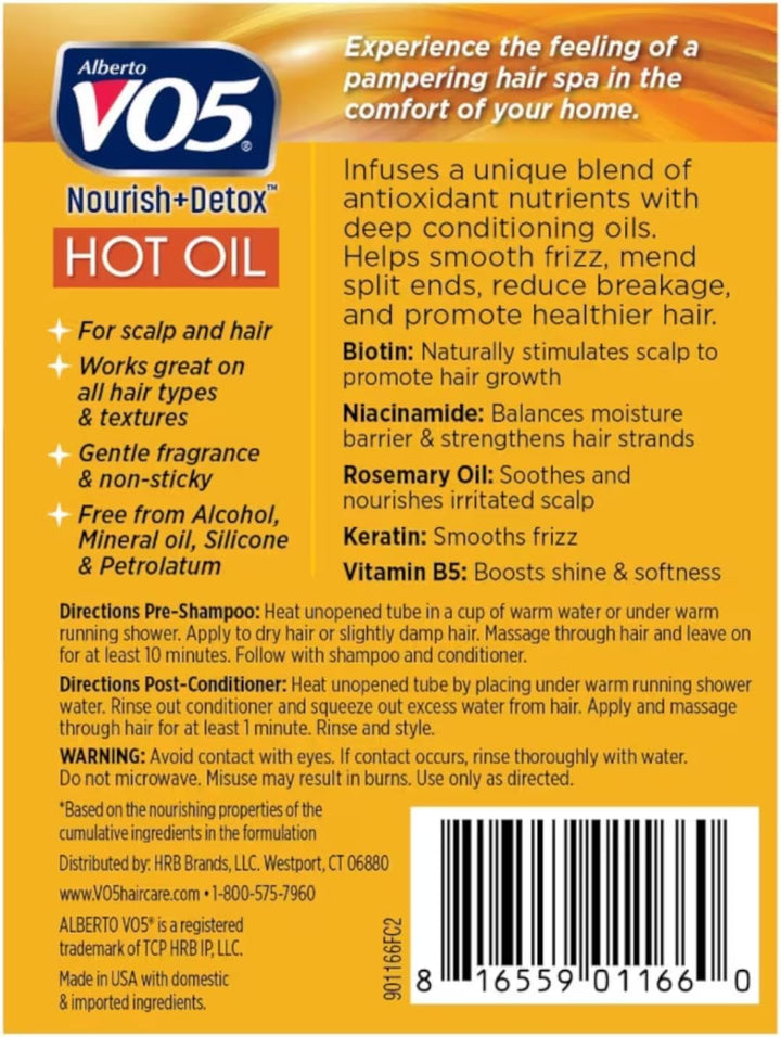 VO5 HOT OIL 2PK MOISTUR