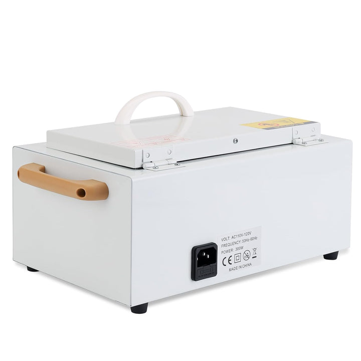 High Temperature Sterilizer Autoclave Machine, Mini High Temperature Autoclave Machine with Timer 110V 300W, 1.5L Capacity, for Dental Tools, Nail Salon & Barber Equipment with Handle