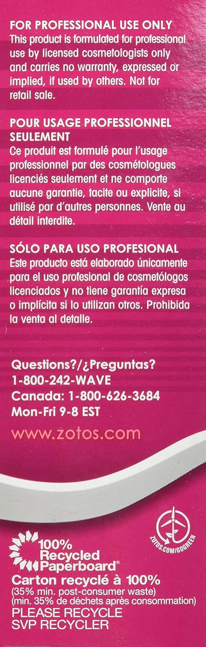 Quantum Classic Body Acid Permanent Unisex Treatment 1 Application