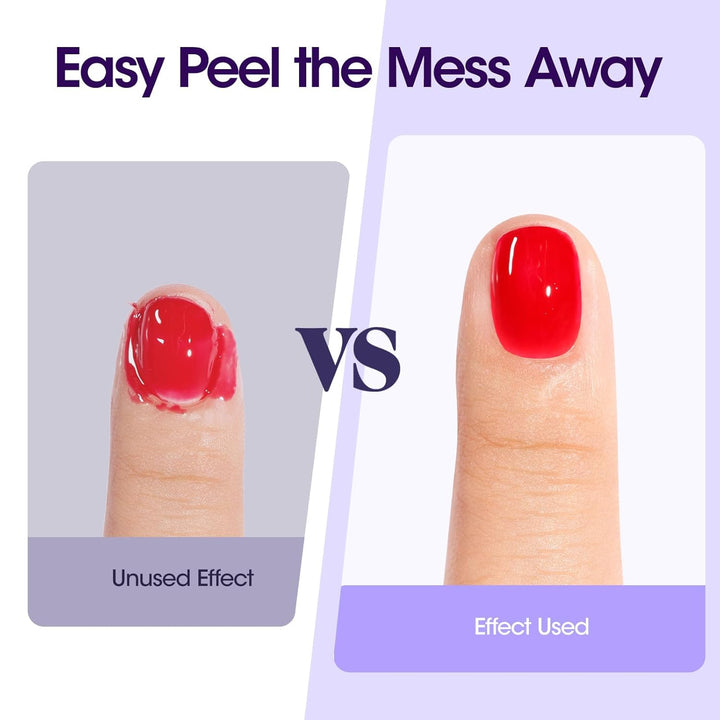 Liquid Latex for Nails, Peel off Cuticle Guard for Nail Polish Skin Barrier Protector Nail Art Liquid Latex Tape for Manicure Home Salon 15Ml Cuticle Protectors Gifts for Women, White