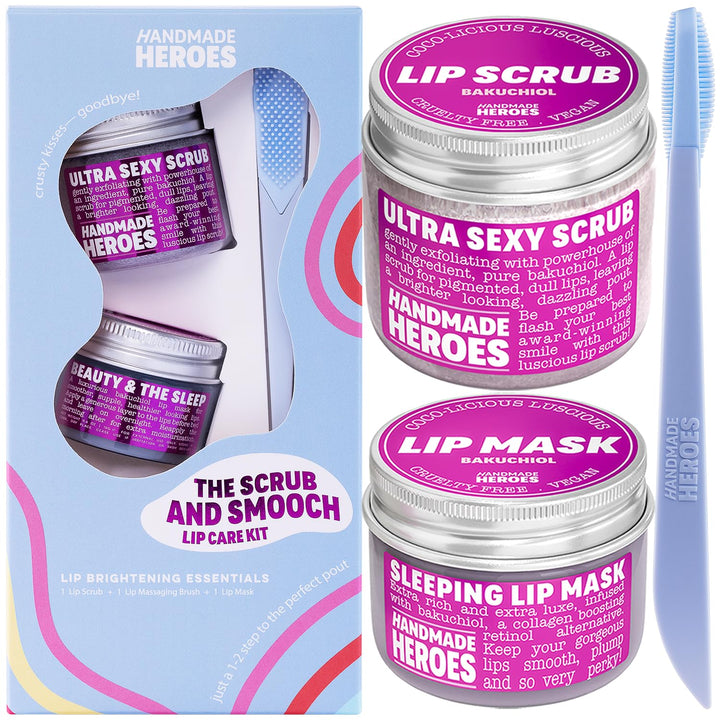 100% Natural Lip Scrub, Vegan Conditioning Coconut Exfoliator - Gentle Exfoliant, Sugar Polish and Scrubber for Chapped Dry Lips, 1Oz (Coconut Sorbet)