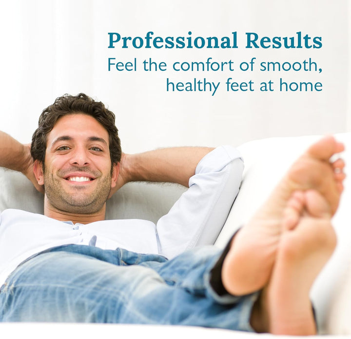 Foot Callus Remover Kit - 40% Urea Cream & Handmade Terra-Cotta Pumice Stone for Feet - Callus Remover for Feet with Shea Butter & Aloe Vera - Cracked Heel Treatment & Moisturizer