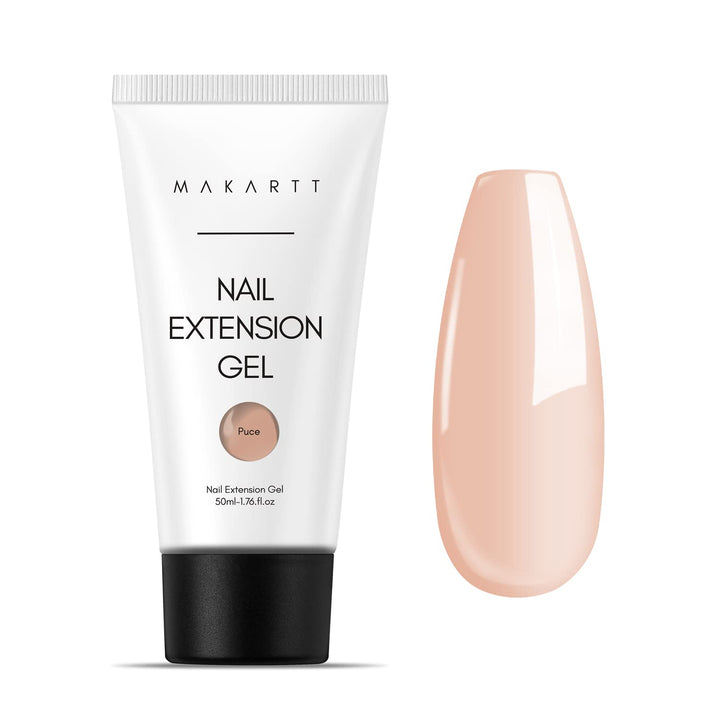 Poly Nail Gel: Clear 50ML Gel Builder for Natural-Looking Strengthener 3D Molding Gel for Trendy Nail Art-Long-Lasting and Easy to Use Supplies