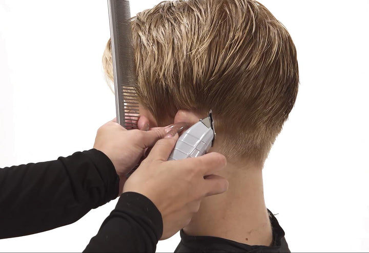 04780 Professional T-Outliner Beard & Hair Trimmer for Men with Carbon Steel T-Blade, Bump Free Technology – Corded Electric Beard Trimmer, GTO, Grey