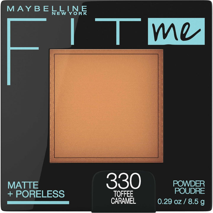 Fit Me Matte + Poreless Pressed Face Powder Makeup & Setting Powder, Translucent, 1 Count