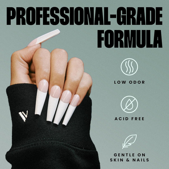 Super Bond Nail Primer - Long-Lasting & Low-Odor Nail Prep Bond Primer for Nail Polish, Gel & Acrylic - Nail Care Product for Professional Salons & Home Manicures & Pedicures, 15 Ml