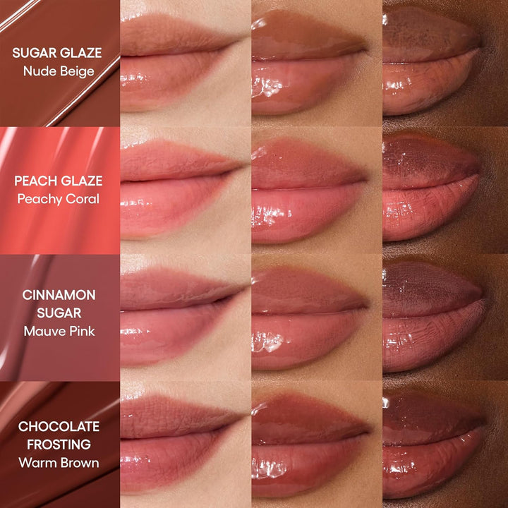 Glaze Craze Tinted Lip Serum: Hydrating Lip Serum for Glossy, Nourished Lips with Plumping Polypeptides