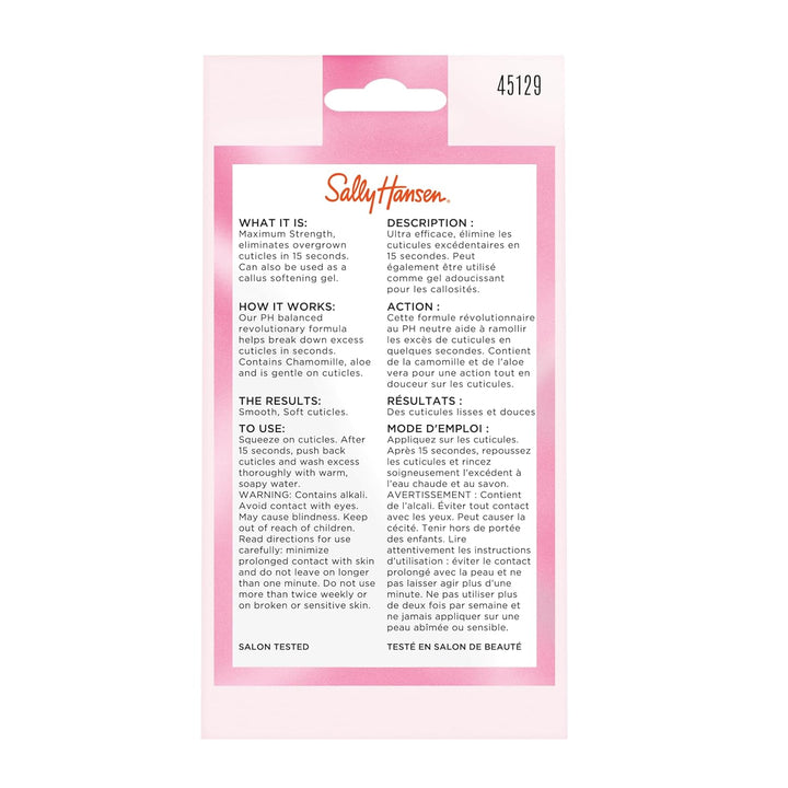 Instant Cuticle Remover™, Nail Treatment, Fast Drying, Contains Aloe and Chamomile