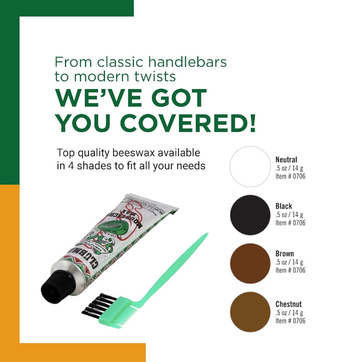 Pinaud Moustache Wax with Comb Applicator, Neutral, 0.5 Oz (Pack of 3)