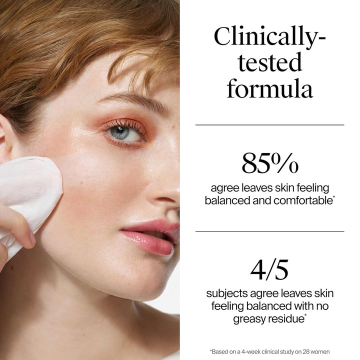 Day & Night Facial Cleansing Wipes, Makeup Remover Face Cleansing Towelettes & Night Calming Facial Cloths, 100% Plant Based Fibers Wipe Away Dirt & Oil, (3 Packs of 25)