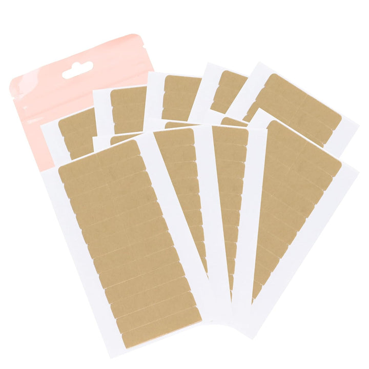 Hair Extension Tape Double Sided Adhesive Replacement Tape, Professional Strong Tapes for Tape in Hair Extensions 72Pcs, 1.6 * 0.3Inch per Piece