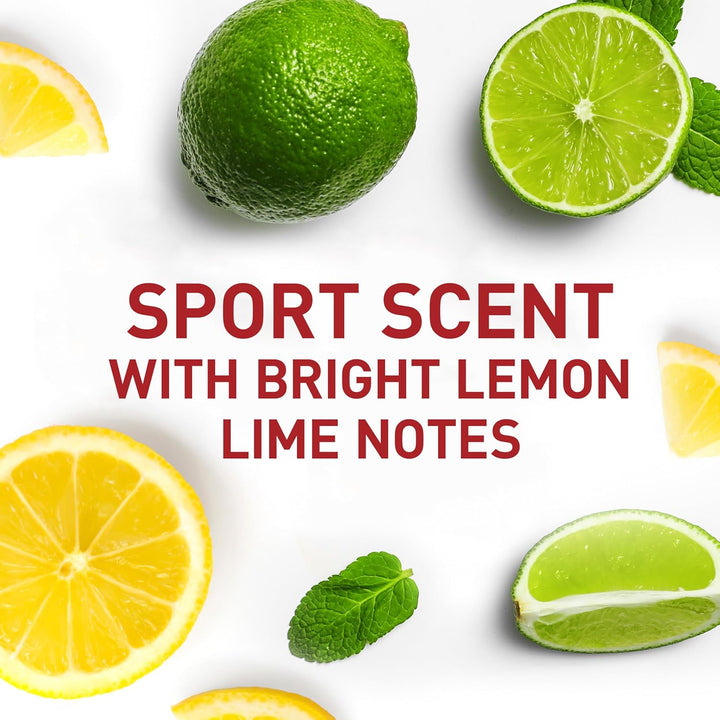 Aluminum Free Deodorant for Men, High Endurance, 24/7 Sweat Defense & Odor Protection, 24/7 Freshness & Lasting Scent, Sport Scent, 3.0 Oz (Pack of 3)