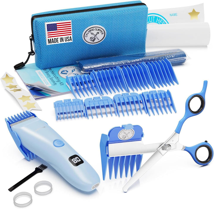 , the Silent Haircutting Kit for Children with Autism and Sensory Sensitivity, Right-Handed