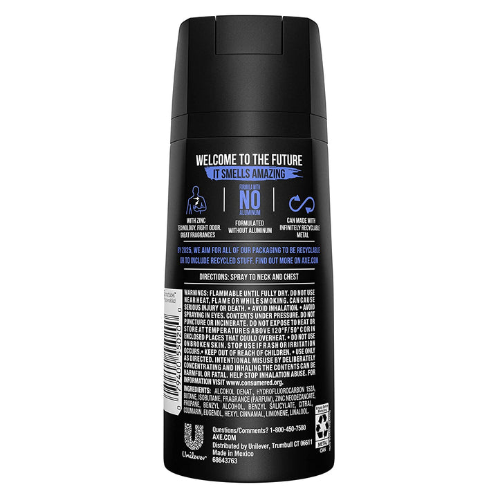 Body Spray Deodorant for Long Lasting Odor Protection, Phoenix Deodorant for Men Formulated without Aluminum 4Oz 4 Count