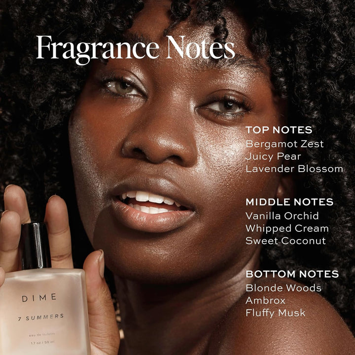 Beauty 7 Summers Perfume for Women, 1.7 Oz / 50 Ml - Sweet Floral Scent, Clean Fragrance Eau De Toilette, Hypoallergenic