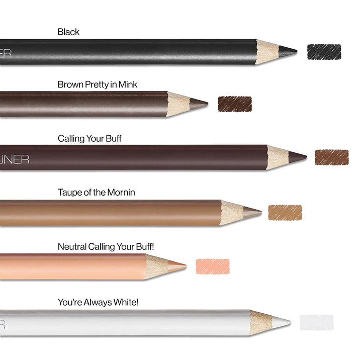 Color Icon Kohl Eyeliner Pencil, Rich Hyper-Pigmented Color, Smooth Creamy Application, Long-Wearing Matte Finish Versatility, Cruelty-Free - Simma Brown Now! (Packaged)