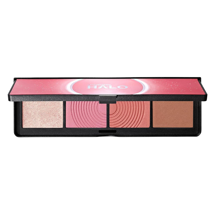 Halo Sculpt + Glow Face Palette | Vitamin E, Long Lasting, Contour + Highlighter, 0.55 Oz.