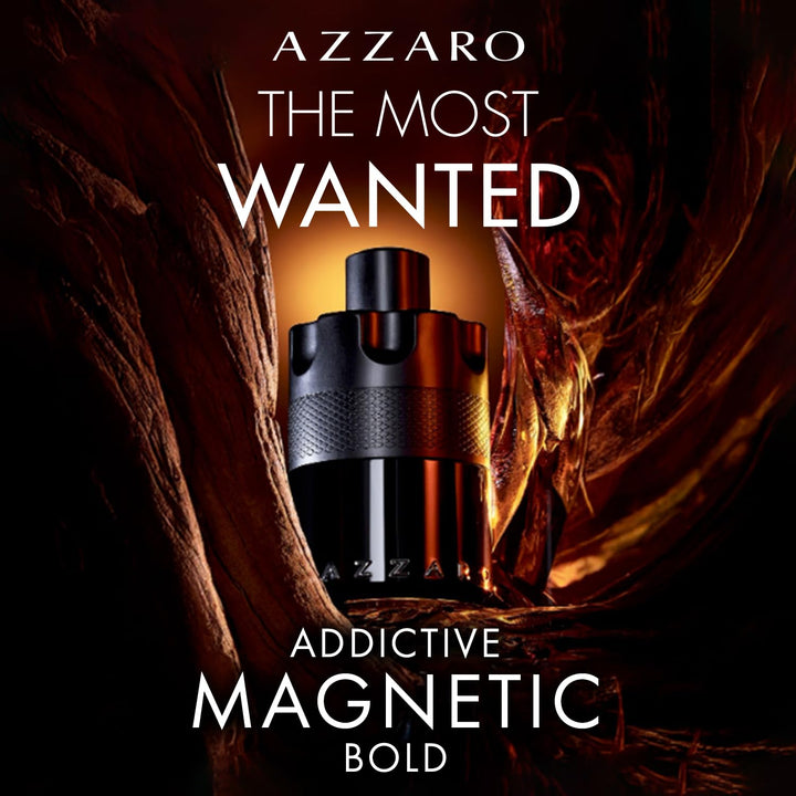 the Most Wanted Eau De Parfum Intense - Woody & Seductive Mens Cologne - Fougère, Ambery & Spicy Fragrance for Date Night - Lasting Wear - Luxury Perfumes for Men