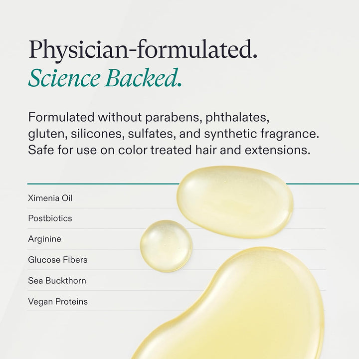 Conditioner, Physician-Formulated for Thinning Hair, Moisturizing, Strengthening and Color Safe, Lightweight Protection