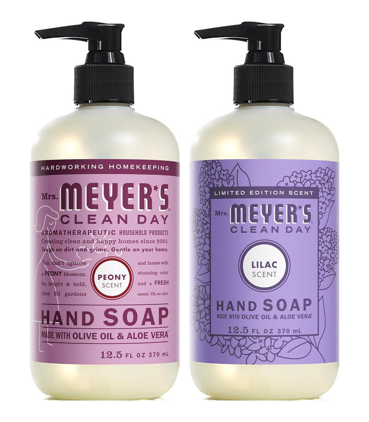 CLEAN DAY Hand Soap, Made with Essential Oils, Biodegradable Formula, Rain Water, 12.5 Fl. Oz - Pack of 3