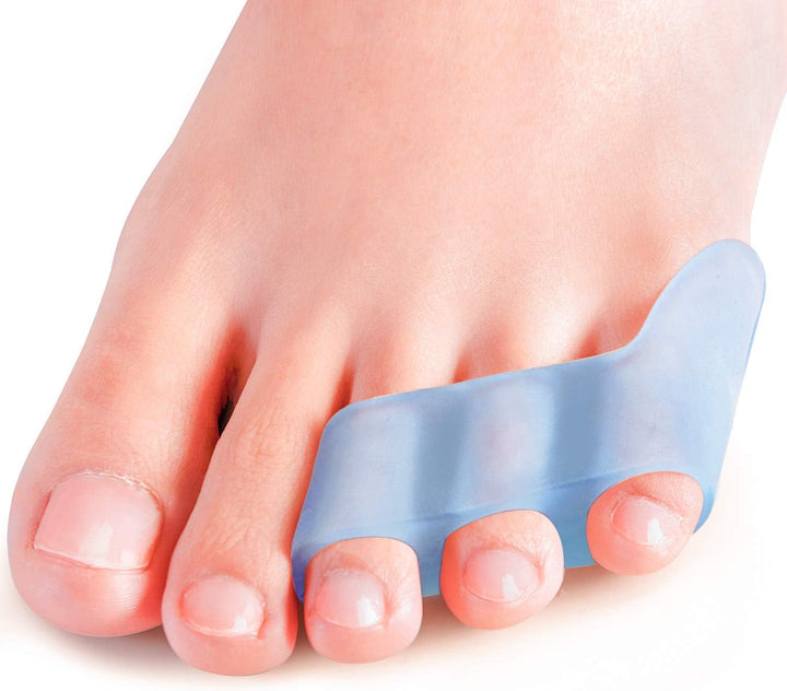 10 Pack Pinky Toe Separator and Protectors for Overlapping Toe, Curled Pinky Toes - Spacers for Morton'S Neuroma Pain Relief