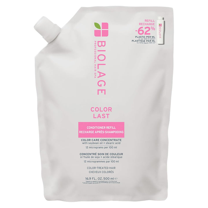 Biolage Color Last Conditioner - Protects & Preserves Color Treated Hair, Hydrates & Repairs Damaged Hair, Adds Shine, Vegan, Paraben-Free