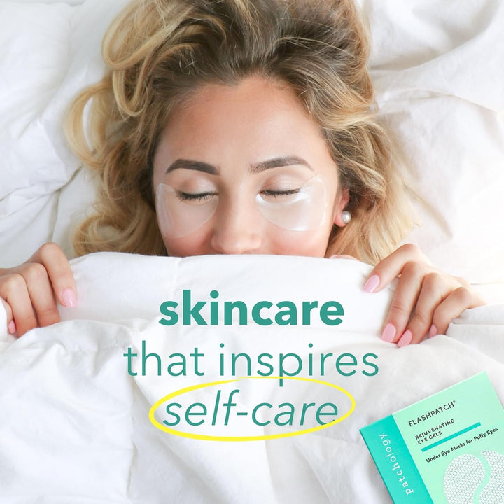 under Eye Gel Patches – Natural Eye Masks for Puffy Eyes, Dark Circles & Eye Bags, Soothing Skincare Treatment for All Skin Types, Beauty & Personal Care Essentials (5 Pairs)