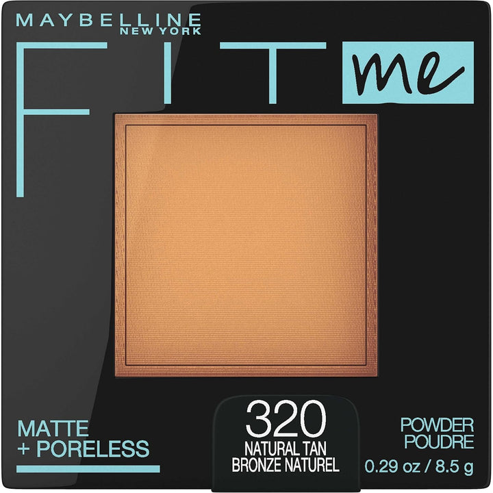 Fit Me Matte + Poreless Pressed Face Powder Makeup & Setting Powder, Translucent, 1 Count