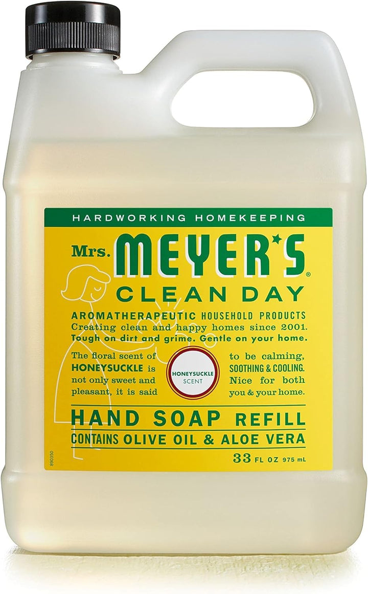 CLEAN DAY Liquid Hand Soap Refill, Cruelty Free and Biodegradable Formula, Lavender Scent, 33 Fl Oz (Pack of 1)