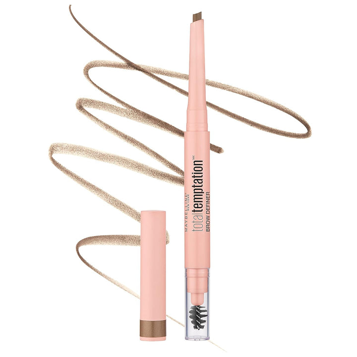 Total Temptation Eyebrow Definer Pencil, Medium Brown, 1 Count