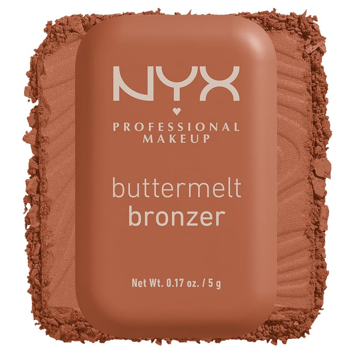 Matte Buttermelt Bronzer, Longwear Face Makeup with up to 12 Hours of Wear, Vegan Formula - Deserve Butta (Light Medium Cool)