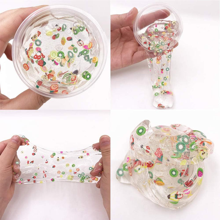 16800Pcs Fruit Slices Fruit Nail Art Slices Polymer Clay Slice Nail 3D Polymer Slice Colorful DIY Nail Art Supplies for DIY Crafts （24 Styles）