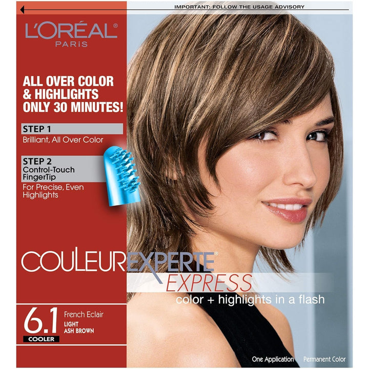 Couleur Experte 2-Step Home Hair Color and Highlights Kit, French Éclair