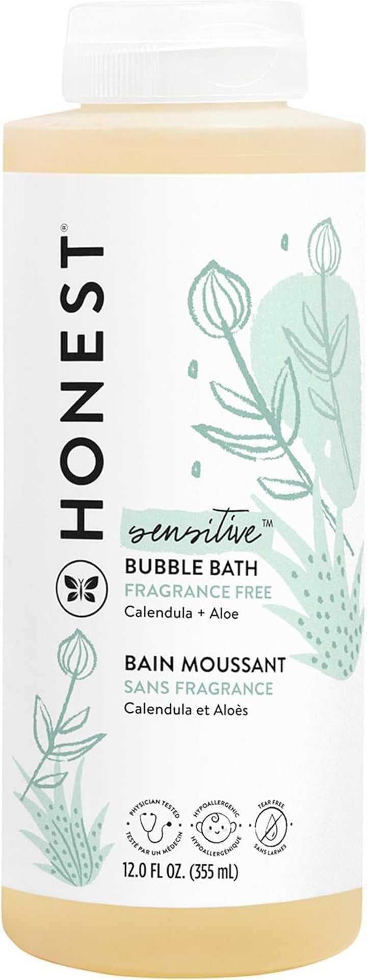 Foaming Bubble Bath Refill Carton | Gentle for Baby | Naturally Derived, Tear-Free, Hypoallergenic | Lavender Calm, 32 Fl Oz