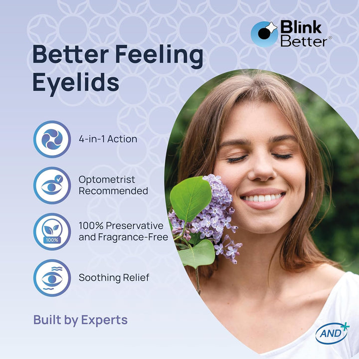 Betterlids Eyelid Ointment – Intense Oat Complex with Shea Butter & Panthenol - Hydrates, Nourishes & Soothes – Moisturizing Care for Dry, Itchy, Red, Sensitive, Flaky Skin around the Eyes - 0.35 Oz