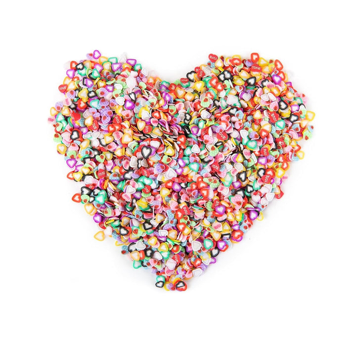 5000PCS Nail Art Slices - Cute Design Polymer Clay Slices for Nail Art, Slime Making, DIY Craft (Halloween)