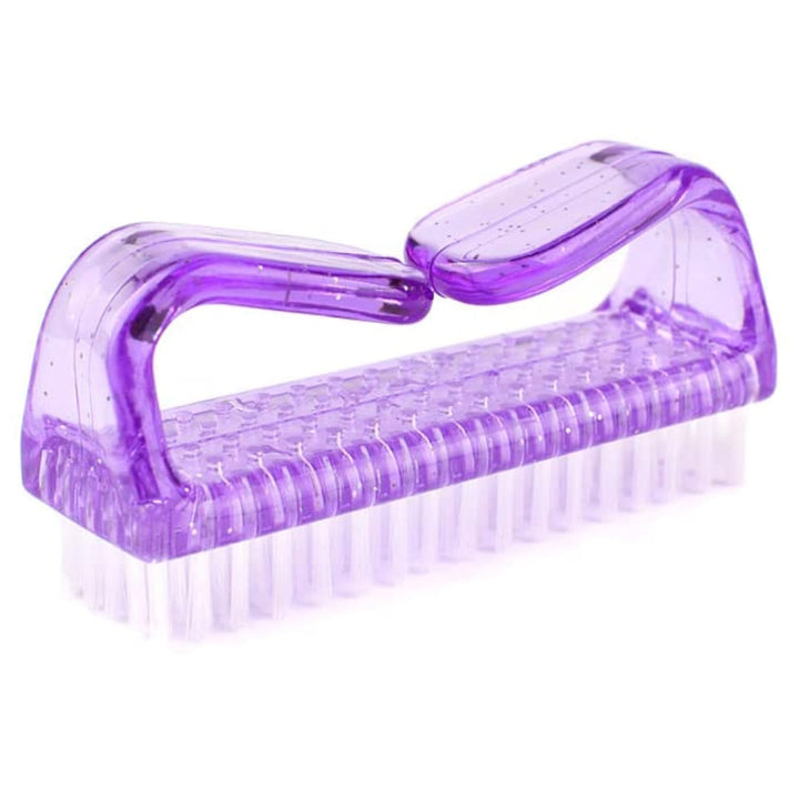 4 Pcs Nail Brush for Daily Use - 4 Different Kinds of Fingernail Brush with Plastic Handle Nail Brush for Cleaning Fingernails - Easy to Use Nail Scrub Brush - Nail Cleaner Nail Brushes for Hands Feet