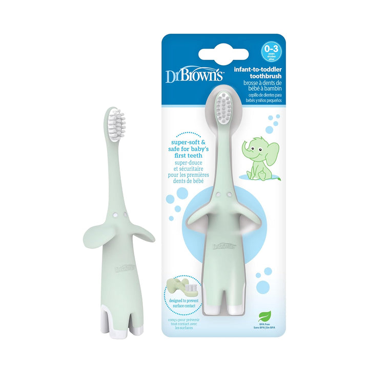 Infant-To-Toddler Toothbrush, Giraffe